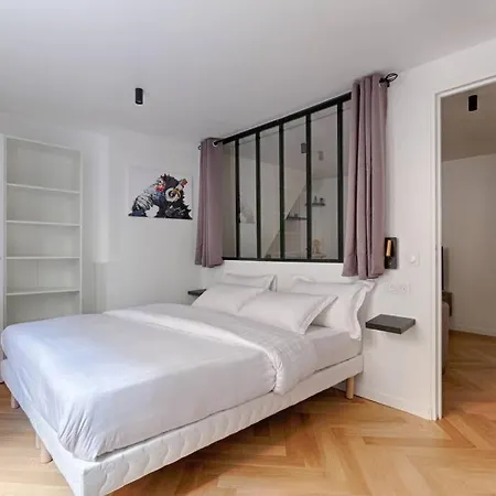 Mykeypers - Stylish & Luxury Duplex 2br-8p - Le Marais Lägenhet Paris